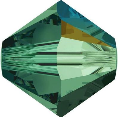 Swarovski® Beads Bicone Emerald Aurore Boreale 3mm