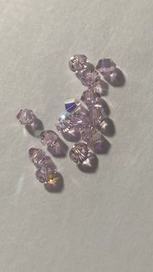 Swarovski® Beads Bicone Rosaline Aurore Boreale 3mm