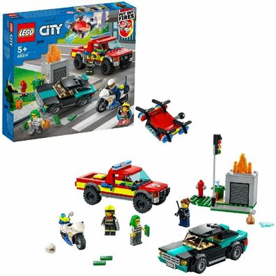 Lego 60319 City Loscheinsatz Und Verfolgungsjagd