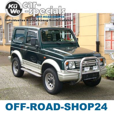 NEU STAHL-Felgen 5,5x15 ET5 DOTZ Schwarz- Serienfelgen SUZUKI Samurai Typ: SJ