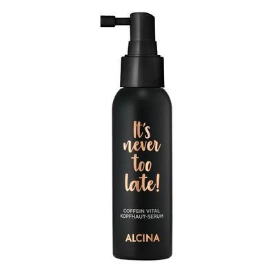 ALCINA IT`S NEVER TOO LATE COFFEE SERUM 100 ml