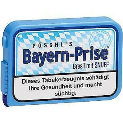Bayern Prise Brasil mit Snufff Schnupftabak 10x 10g Dose