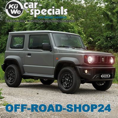 Universal DOPPEL Gewehrhalter - Trenngitter SUZUKI JIMNY Typ GJ + HJ ab.10.2018 -