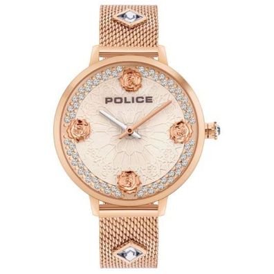 Police Uhr PL.16031MSR/32MM Damen Armbanduhr Rosé Gold