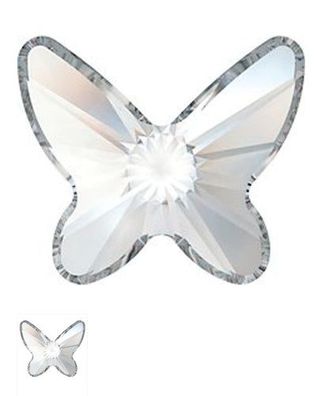 Swarovski® Flatback Butterfly Crystal 12mm
