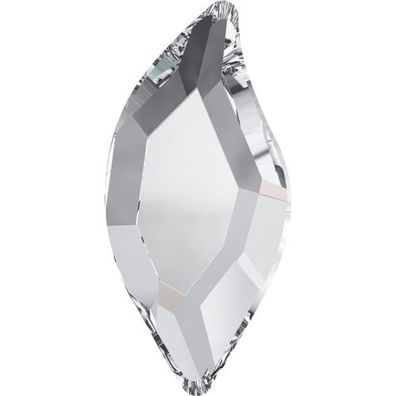 Swarovski® Flatback Diamond Leaf Crystal 8x4mm