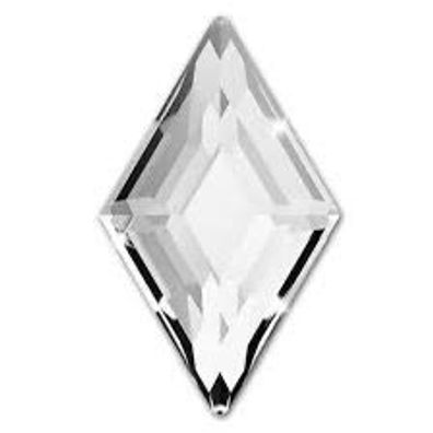 Swarovski® Flatback Hotfix Diamond Shape Crystal 9.9x5.9mm