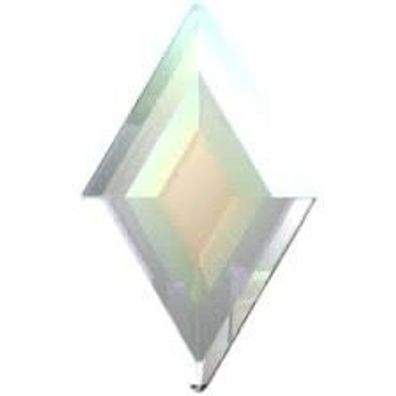 Swarovski® Flatback Hotfix Diamond Shape Crystal Aurore Boreale 5x3mm