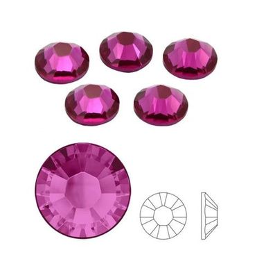 Swarovski® Flatback Hotfix Fuchsia SS10