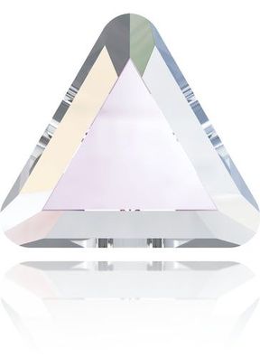 Swarovski® Nail Crystals Flatback Triangle Aurore Boreale 3.3mm