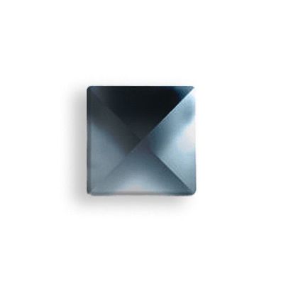 Swarovski® Nail Crystals Flat Marcasite Crystal Jet/ Metallic Silver 3mm
