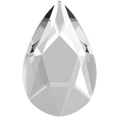 Swarovski® Nail Crystals Flat Pear Crystal 14x9mm