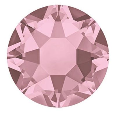 Swarovski® Nail Crystals Flat Rund Antique Pink SS16
