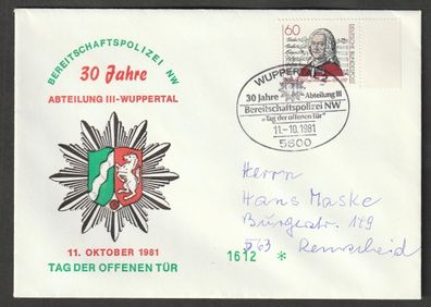BRD gelaufen von Wuppertal nach Remscheid Tag der offenen Tür 1981