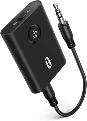 Bluetooth 5.0-Sender/ Empfänger, TaoTronics 2-in-1 Wireless 3,5-mm-Audio