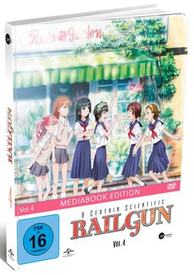 A Certain Scientific Railgun - Vol.4 - Limited Edition - DVD - NEU