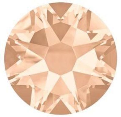 Swarovski® Nail Crystals Flat Rund Light Peach SS16