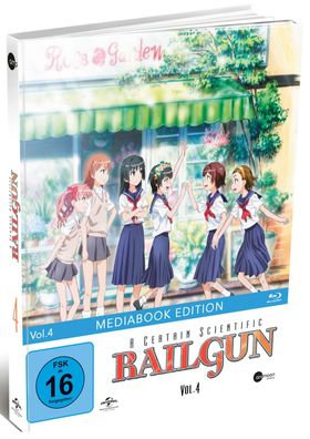 A Certain Scientific Railgun - Vol.4 - Limited Edition - Blu-Ray - NEU