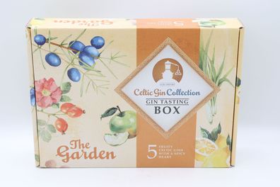 Celtic Gin Box "The Garden", 5 x 40 ml. 0,2 ltr.