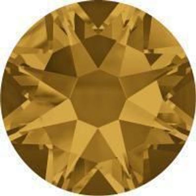 Swarovski® Nail Crystals Flat Rund Topaz SS20