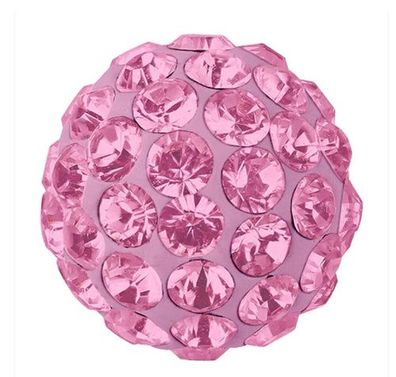 Swarovski® Pavé Balls Rose 6mm