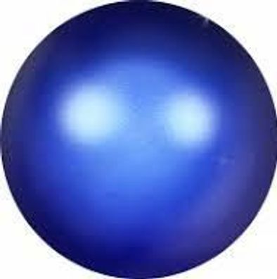 Swarovski® Pearl Half-Drilled Iridescent Dark Blue Pearl 10mm
