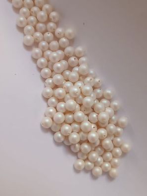 Swarovski® Pearl Half-Drilled Pearlescent White 6mm