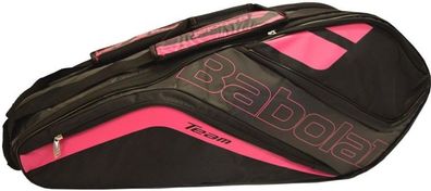Babolat Racket Holder X6 Team Line Black/ Pink Tennis Bag