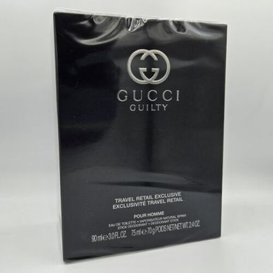 Gucci Guilty Pour Homme Eau De Toilette Spray - 90 ml + Deostick 75 ml