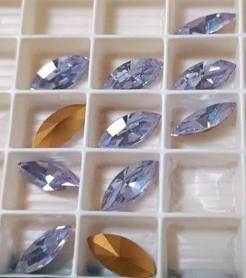 Swarovski® Fancy Navette Alexandrite 15x7mm