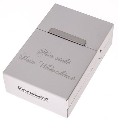 Zigarettenbox Aluminium mit Wunschgravur
