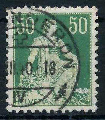 Schweiz 1908 Nr 107y gestempelt X6C2C1E