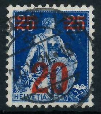 Schweiz 1921 Nr 161 zentrisch gestempelt X6C2C9E