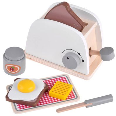 Toaster aus Holz für Kinder + Ei ZA4122