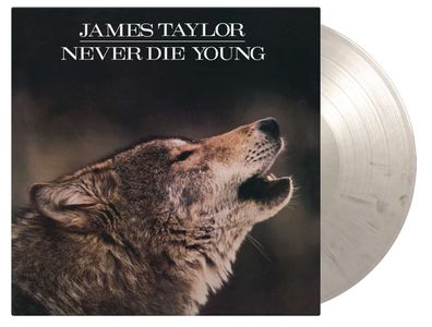James Taylor: Never Die Young (180g) (Limited Numbered Edition) (White & Black ...
