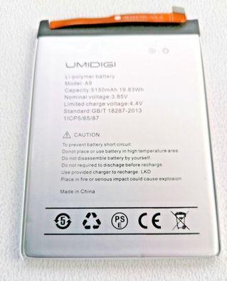Akku UmiDigi A9 Pro 5150 mAh NEU -Deutscher Händler