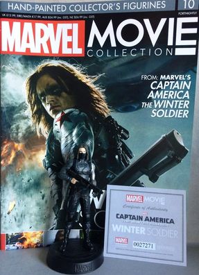 MARVEL MOVIE Collection #32 The Winter Soldier Figurine Eaglemoss englisches Magazin