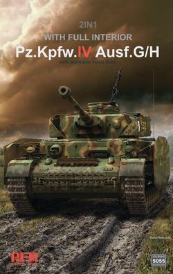 Pz. Kpfw. IV Ausf. G/ H mit kompletter Innenausstattung in 1/35 !!