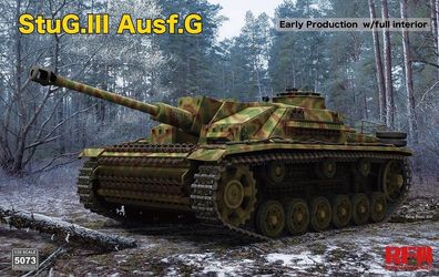 StuG III Ausf. G Frühe Produktion mit komplettem Interieur in 1/35 !!