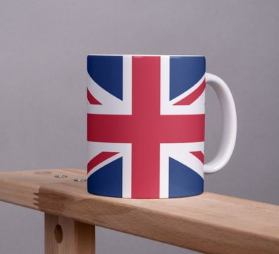 Kaffeetasse Großbritannien Pot Flagge Kaffee Tasse Becher UK Coffeecup England