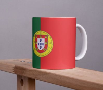 Portugal Kaffeetasse Pot Flagge Kaffee Tasse Becher POR Coffeecup Büro Tee