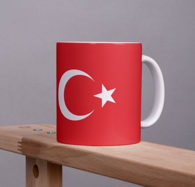 Türkei Kaffeetasse Pot Flagge Kaffee Tasse Becher TURK Coffeecup Büro Tee