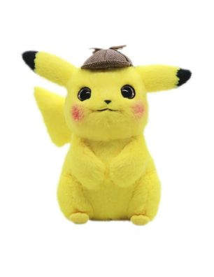 Pokemon Detective Pikachu Kuscheltier - 30 cm Plüschtier Stofftier