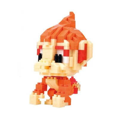 Pokemon LNO Micro-Bricks Figur Panflam / Chimchar
