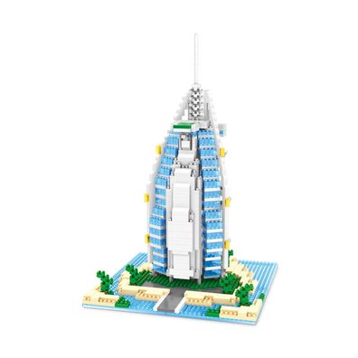 Burj al Arab Dubai Modell LNO Micro-Bricks Bausteine