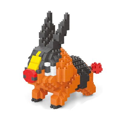 Pokemon LNO Micro-Bricks Figur Floink / Tepig