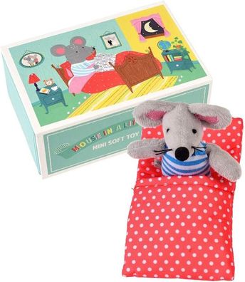 Mini Stofftier Maus In Ihrem Kleinen Haus Rex London Geschenkbox