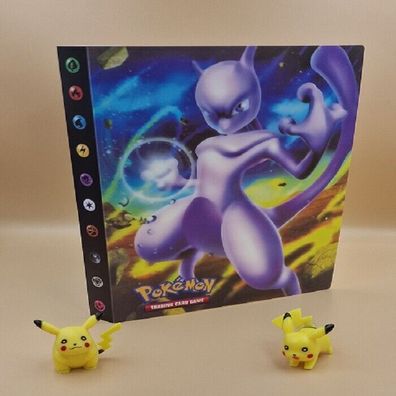 Pokemon 240 Karten Album Mewtu TCG