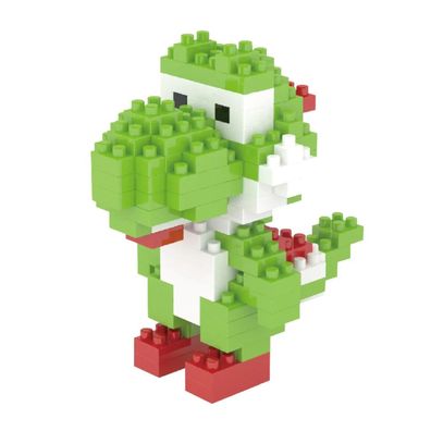Yoshi Super Mario LNO Micro-Bricks Figur Bausatz