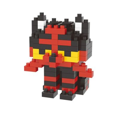 Pokemon LNO Micro-Bricks Figur Flamiau / Litten